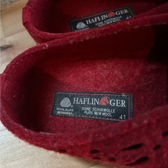 Women's Haflinger Lacey Clog - Chili - Picture 5 of 6